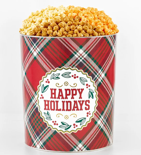 Personalized Happy Holidays gifts that go with emails
