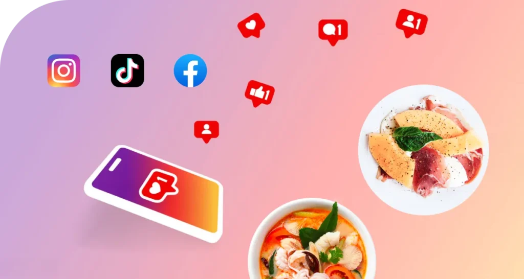 How to create food influence on social media