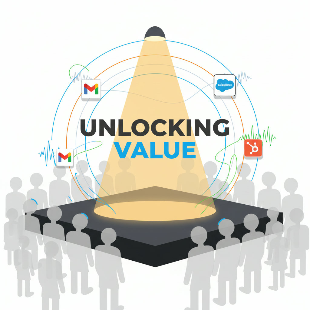 A spotlight illuminating a captivating title on a stage, surrounded by a crowd eager to engage, symbolizing the impact of a compelling title.