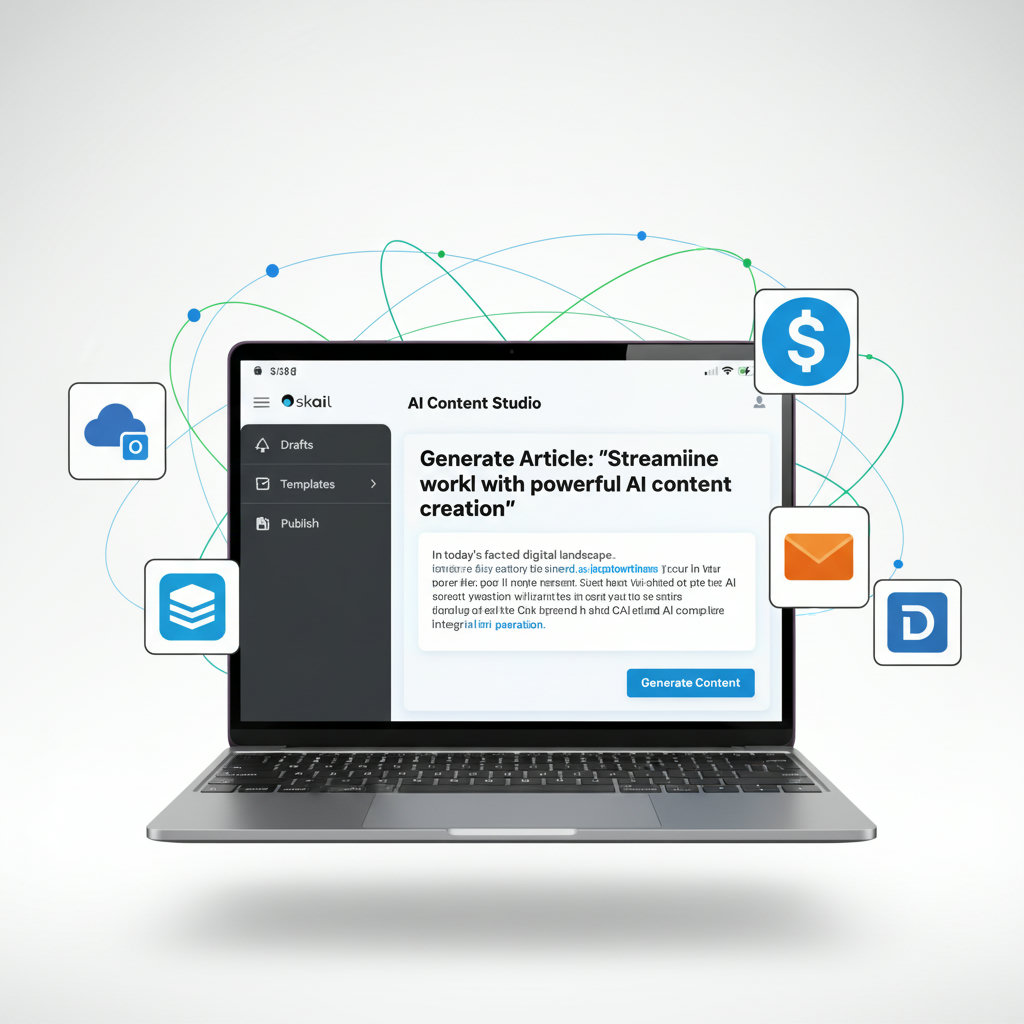 Streamline your workflow with powerful AI content creation