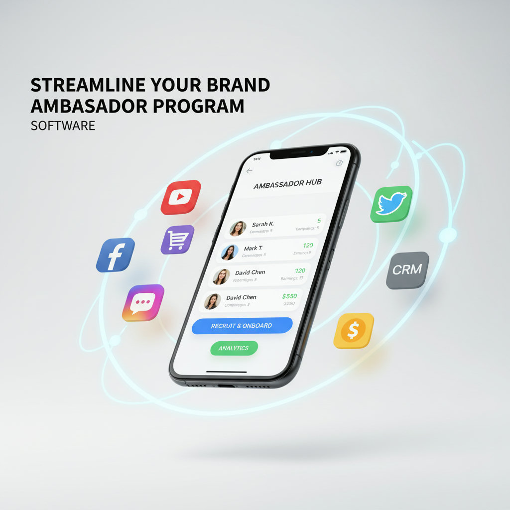 Streamline Your Brand Ambassador Program Software