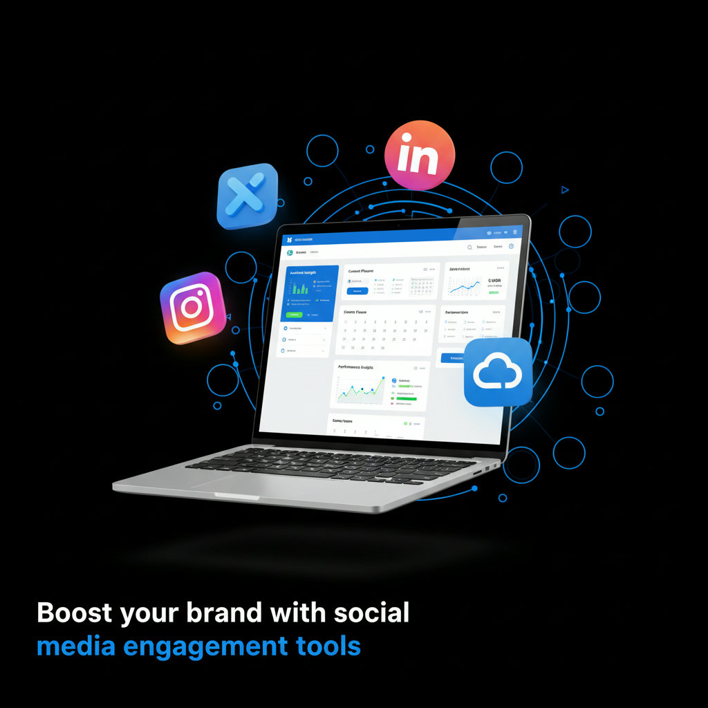 Boost your brand with social media engagement tools