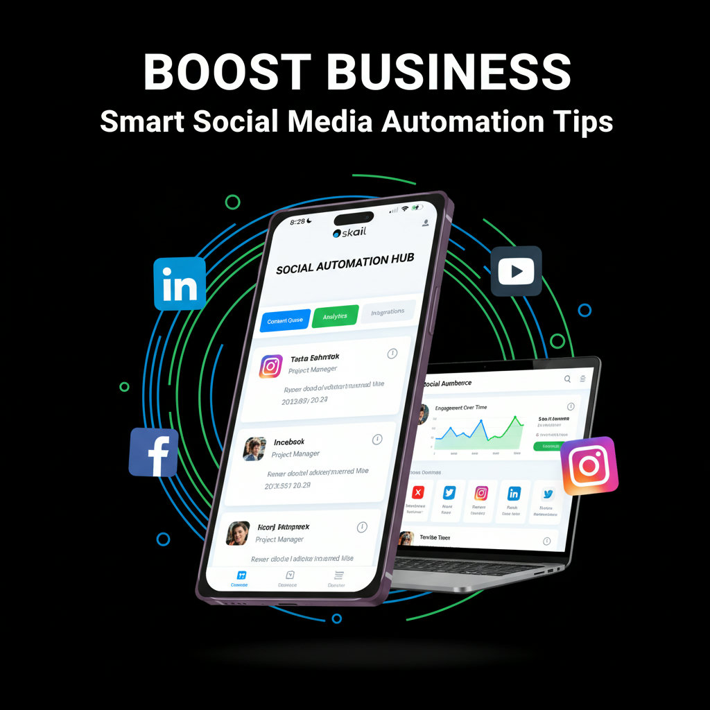 Boost Business: Smart Social Media Automation Tips