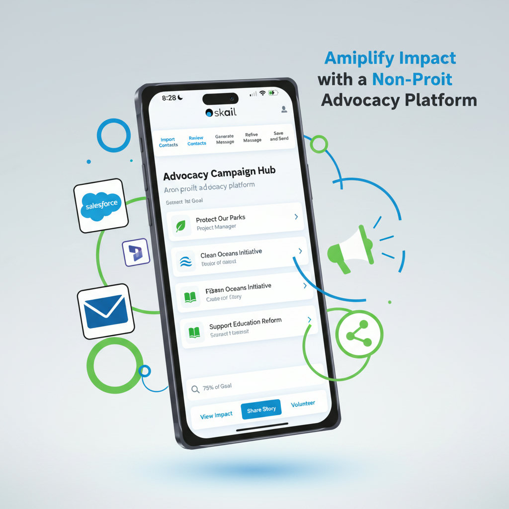 Amplify Impact with a Non-Profit Advocacy Platform