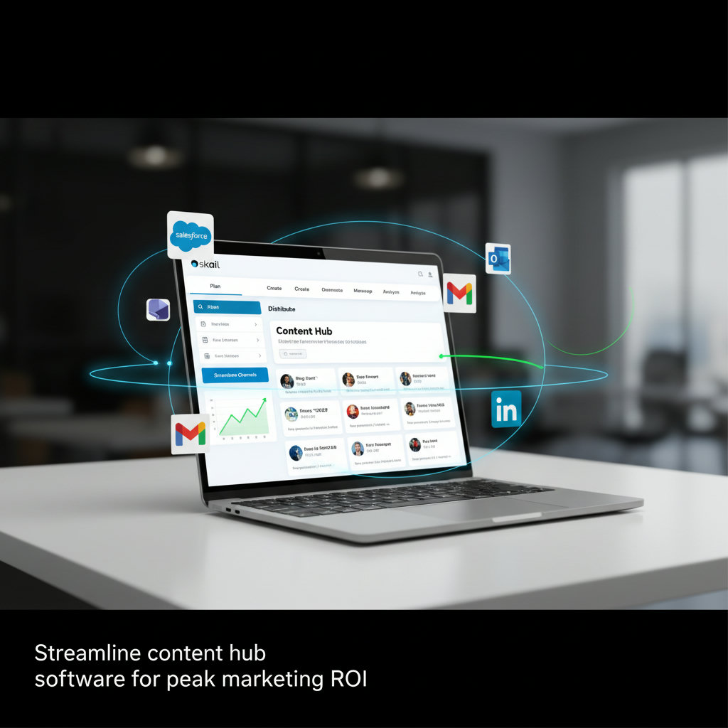 Streamline content hub software for peak marketing ROI
