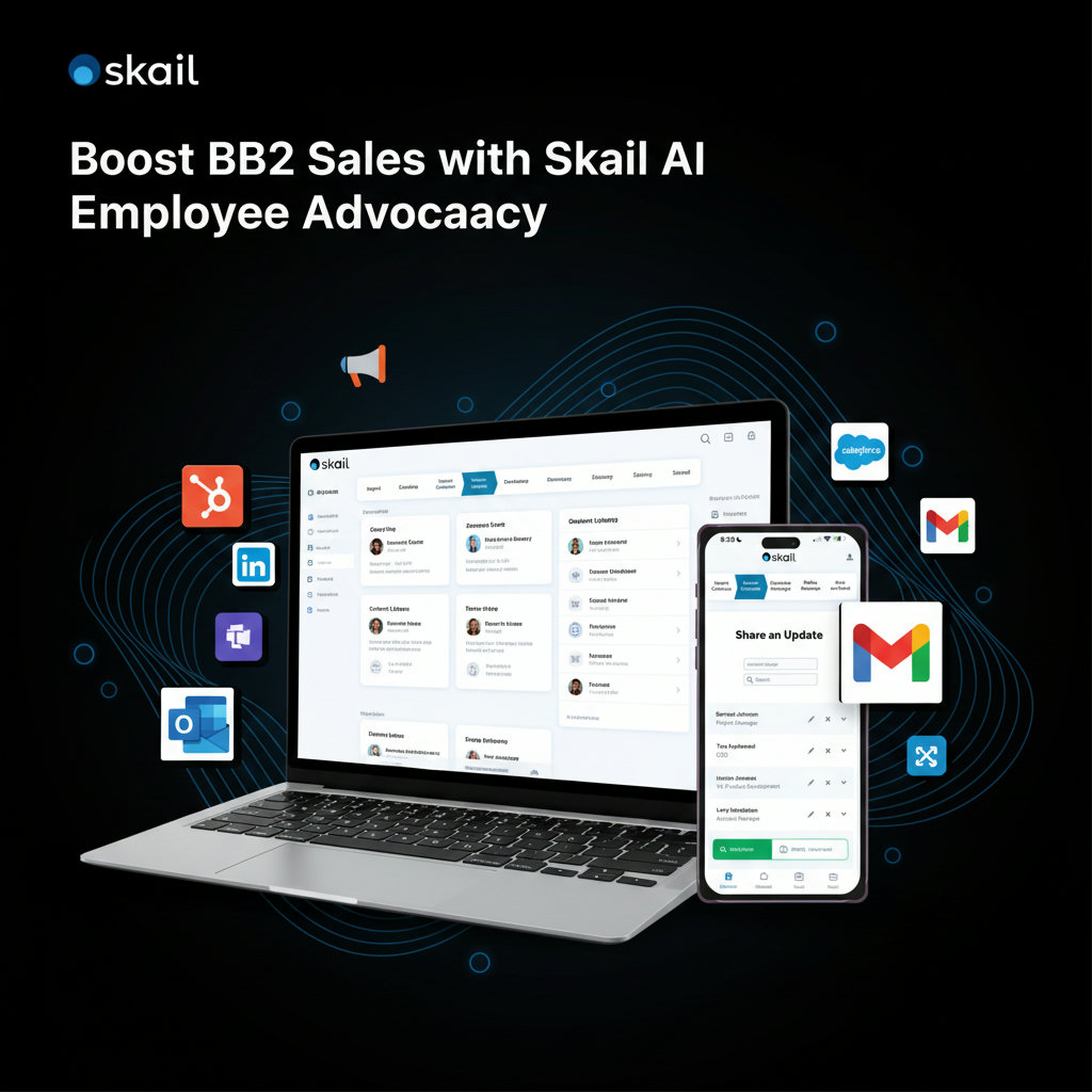Boost B2B Sales with Skail AI Employee Advocacy