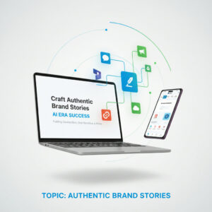 Craft authentic brand stories for AI era success
