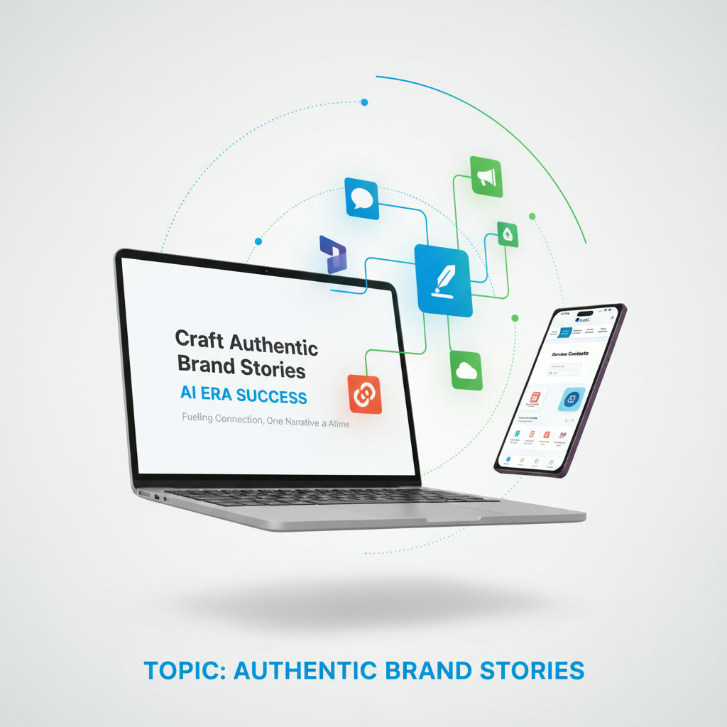 Craft authentic brand stories for AI era success