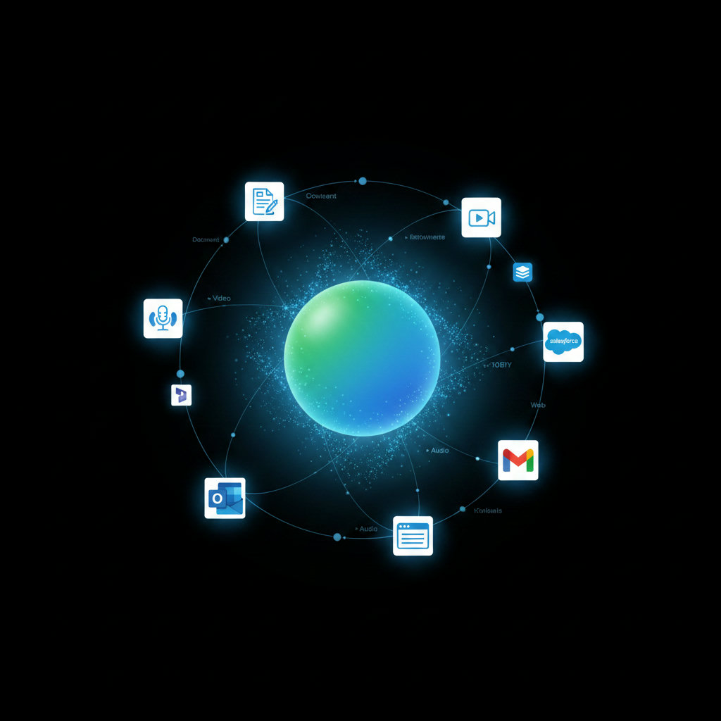 A visual representation of the concept of a