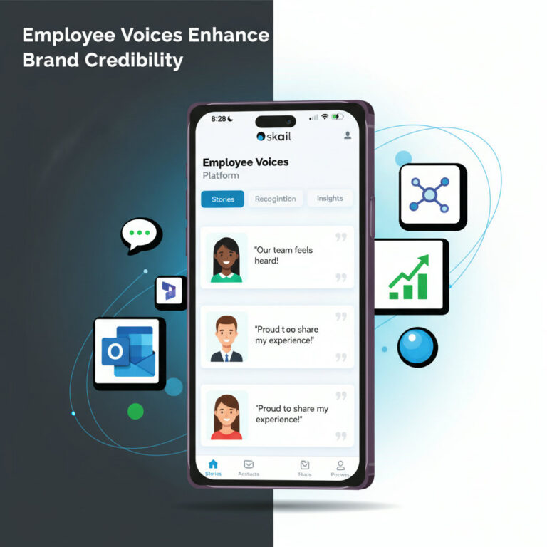 Employee Voices Enhance Brand Credibility