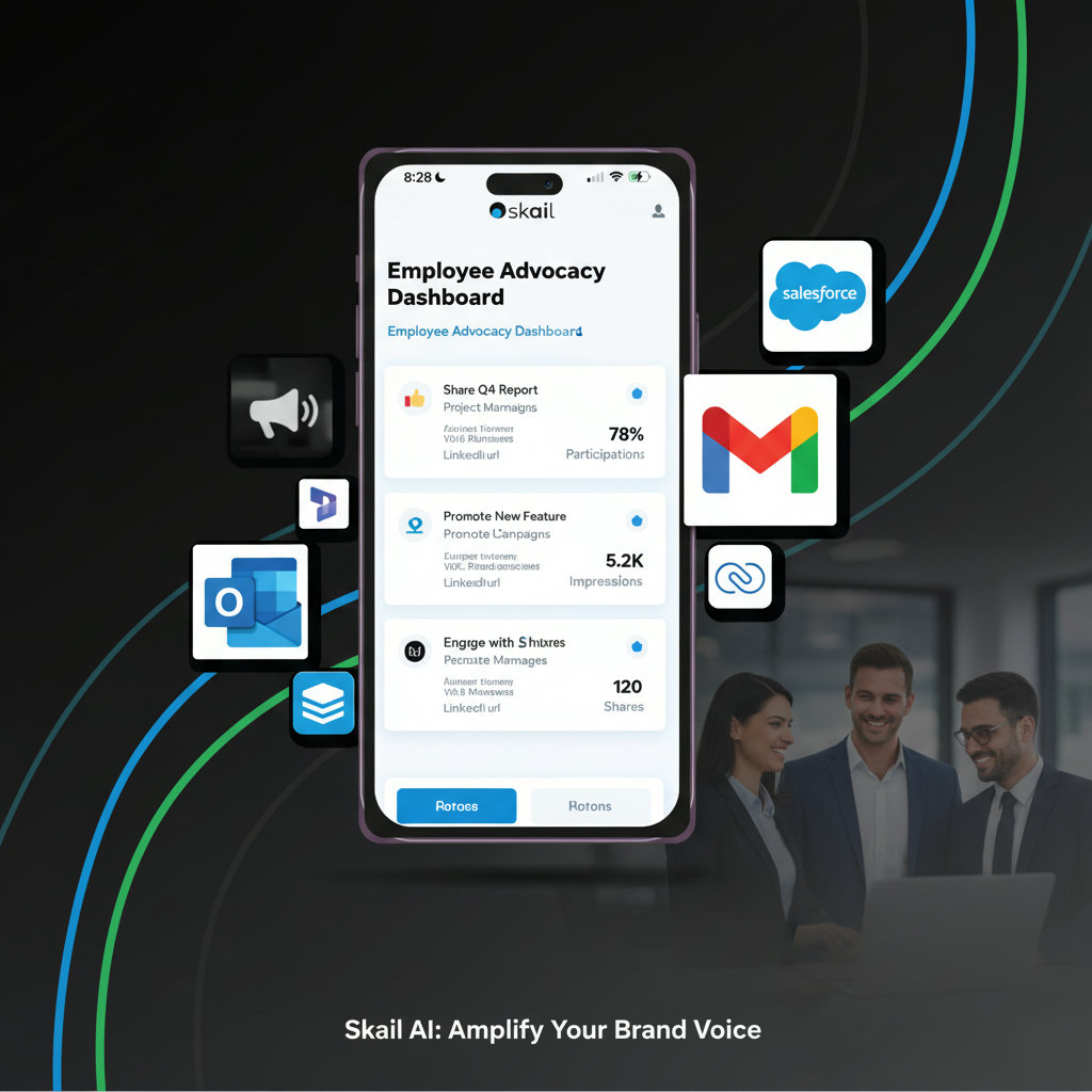 Skail AI Ignites Employee Advocacy for Brand Influence