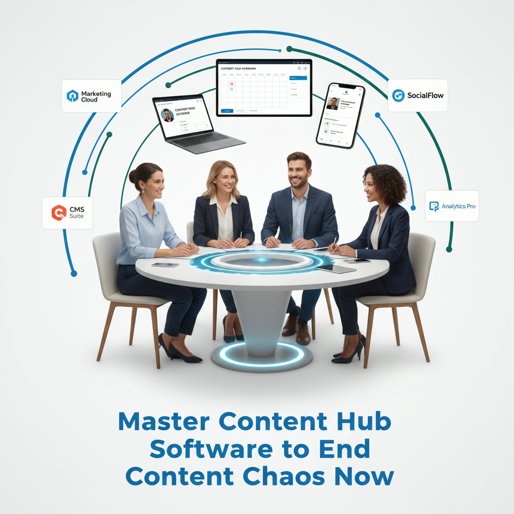 Master Content Hub Software to End Content Chaos Now